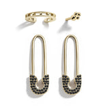 Alloy pin rhinestone stud earrings – Gift Ideas — 6