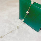 18k Gold Bead Bracelet – Jewelry Gift Ideas — 3