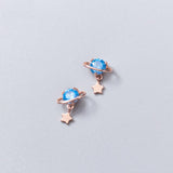 Personalized Blue Diamond Ring Small Star Ear – Jewelry Gift Ideas — 3