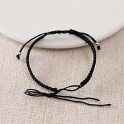 Male And Female Red Rope Couple Beads Threading DIY – Creative Gifts — 6
