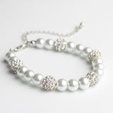 Exquisite Glass Pearl Simple Pendant Bracelet – Jewelry Gift Ideas — 3
