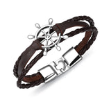 Alloy Leather Charm Bracelets – Jewelry Gift Ideas — 7