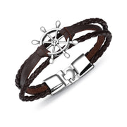 Alloy Leather Charm Bracelets – Jewelry Gift Ideas — 7
