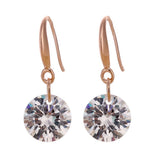Women's Fashion Round Alloy Zircon Earrings – Stylish Gifts — 4