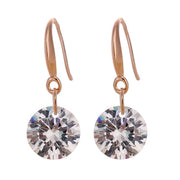 Women's Fashion Round Alloy Zircon Earrings – Stylish Gifts — 4