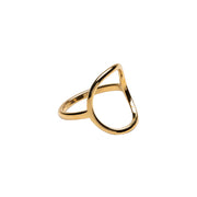 European And American Geometric Hollow Oval Ring – Gifts for Her — 5