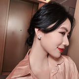 Summer Petal Pearl New Net Red Temperament Earrings – Surprise Gifts — 2