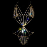 AccessoriesExaggerated Rhinestone Body Chain Bra – Holiday Gift Ideas — 4