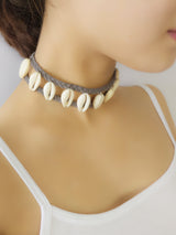 Natural shell necklace – Jewelry Gift Ideas — 9