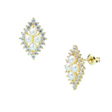 Women's Natural Pearl Earrings – Gifts for Her — 4