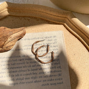 Autumn and winter geometric earrings female – Gifts for Her — 12