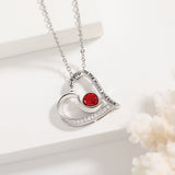 Love Necklace With Rhinestones And Letters Fashion – Gifts for Couples — 6
