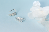 Leaf short earrings – Thoughtful Gifts — 4