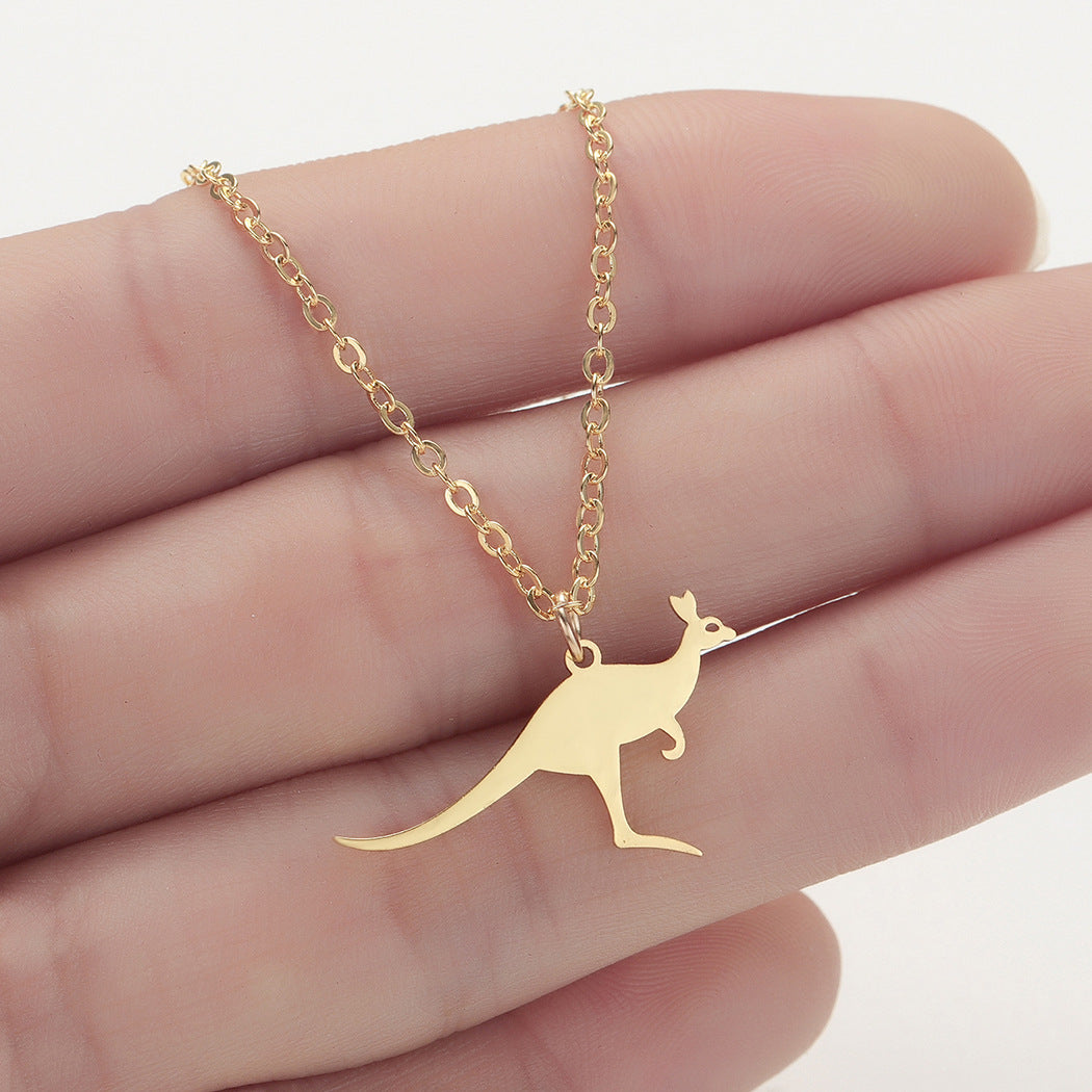 Animal Kangaroo Necklace Clavicle Chain Jewelry – Jewelry Gift Ideas — 1