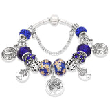 Painted leaf flower bracelet – Jewelry Gift Ideas — 7