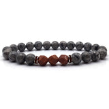 Glitter stone volcanic stone bracelet – Jewelry Gift Ideas — 6