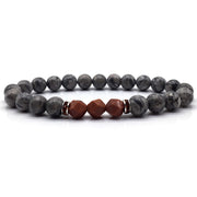 Glitter stone volcanic stone bracelet – Jewelry Gift Ideas — 6