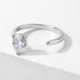 Women's Adjustable Stacking Fingertip Ring – Gifts for Her — 8