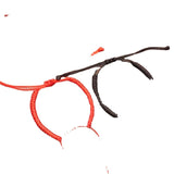 Male And Female Red Rope Couple Beads Threading DIY – Creative Gifts — 8