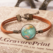 World Map Time Stone Woven Bracelet Female – Jewelry Gift Ideas — 7