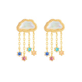 Cloud White Butterflies Earrings – Thoughtful Gifts — 3