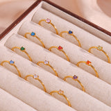 Fashion Simple And Light Luxury Birthday Ring – Stylish Gifts — 17