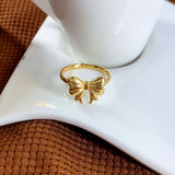 Bow Light Luxury Minority Design High-grade Gold – Gifts for Her — 6