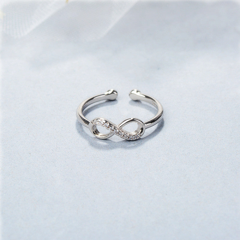 Love Rumei Ring Women's Plating Platinum Diamond – Gifts for Her — 1