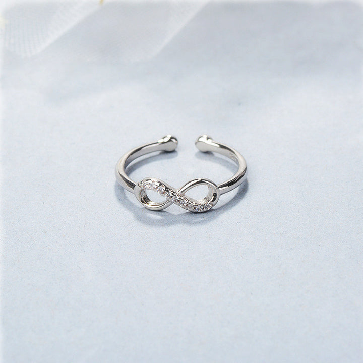 Love Rumei Ring Women's Plating Platinum Diamond – Gifts for Her — 1
