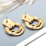 European And American Fashion Earrings Metal Diamond – Stylish Gifts — 4