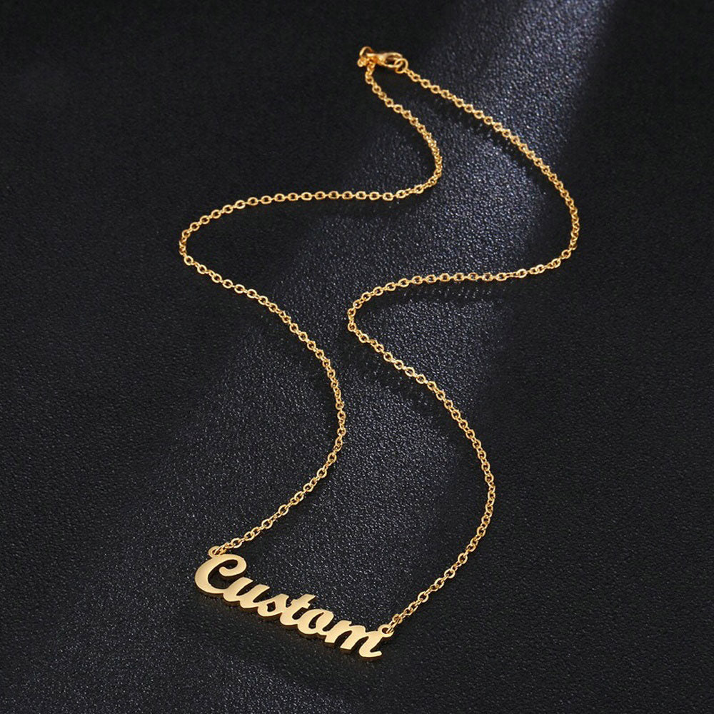 DIY Personalized Pendant Name Necklace For Women – Jewelry Gift Ideas — 1