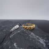 Women's Vintage Fashion Croissant Croissant Ring – Stylish Gifts — 4
