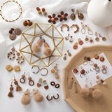 Women's Art Vintage Acrylic Plush Earrings – Gifts for Her — 1