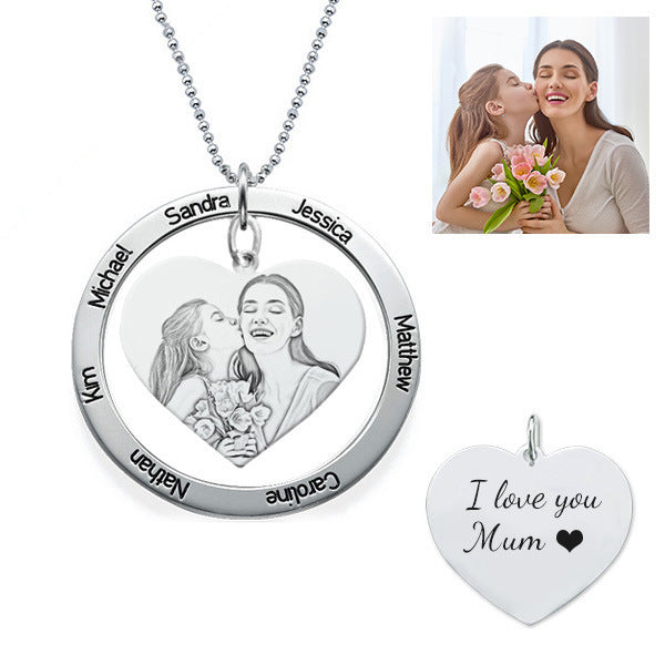 Women's Fashion Infinite Photo Necklace – Jewelry Gift Ideas — 1