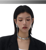 Plate Nail Necklace Unisex Style Clavicle Chain – Jewelry Gift Ideas — 5