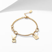 Women's Fashion Colorless Titanium Steel Bracelet – Jewelry Gift Ideas — 4