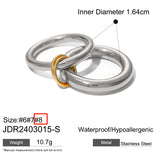 Stainless Steel Layered Pearl Ring With A High-end – Stylish Gifts — 3
