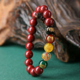 Cinnabar Bracelet Natural Five Gods Of Wealth – Jewelry Gift Ideas — 6