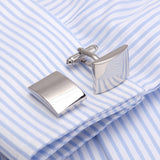 High Quality Plain Glossy Cufflinks French – Stylish Gifts — 2