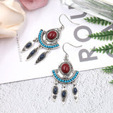 Women's Turquoise Accessories Alloy Tassel Long – Stylish Gifts — 6