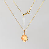 Sun Guardian Little Lion Chalcedony Necklace – Jewelry Gift Ideas — 2