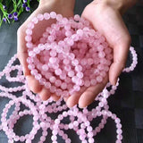 Natural Rose Quartz Bracelet Fresh And Simple – Jewelry Gift Ideas — 5