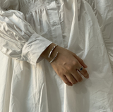 Simple plain silver bracelet – Jewelry Gift Ideas — 2