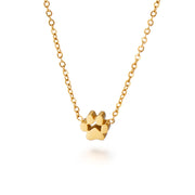 Cute Dog Paw Stainless Steel Necklace Earrings – Jewelry Gift Ideas — 12