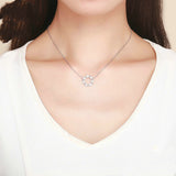 Evelyn Sterling Silver Necklace Bright Stars S925 – Jewelry Gift Ideas — 4