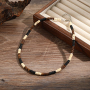 Men's Bohemian Style Simple Wood Piece Coconut – Jewelry Gift Ideas — 20