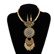 Fringe set with diamond necklace and earrings – Jewelry Gift Ideas — 1