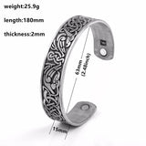 Punk vintage imprinted pattern bracelet – Jewelry Gift Ideas — 3