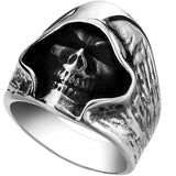 Horror Men's Personality Ring Skull Head – Gifts for Him — 2