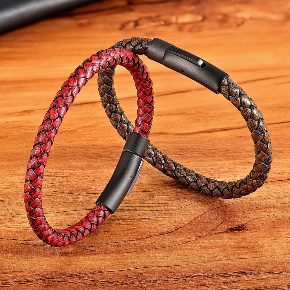 Men for women Bracelets Black Stainless Steel – Jewelry Gift Ideas — 1
